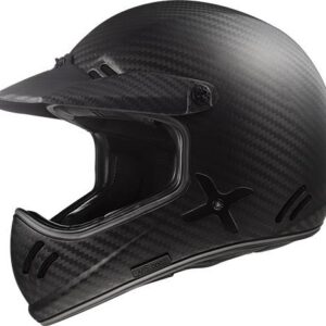 LS2 MX471 XTRA SINGLE MONO MATT CARBON 3XL