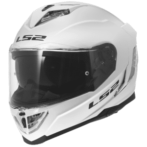 LS2 FF818 STORM III SOLID GLOSS WHITE XXL