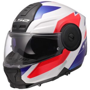 LS2 FF902 SCOPE II DURIA WHITE BLUE RED-06 L