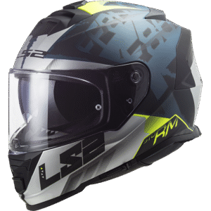 LS2 FF800 Storm SPRINTER M.Black Silver Cobalt XXL