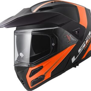 LS2 FF324 METRO RAPID MATT BLACK ORANGE P/J XS