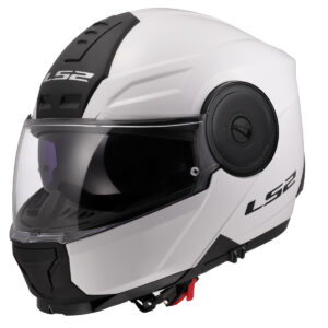 LS2 FF902 SCOPE II SOLID GLOSS WHITE-06 S
