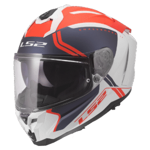 LS2 FF817 CHALLENGER II TITAN WHITE BLUE RED S