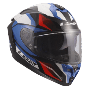 LS2 FF817 CHALLENGER II VIPER WHITE BLUE RED L