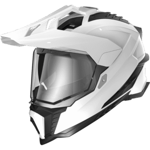 LS2 MX701 EXPLORER SOLID WHITE XL