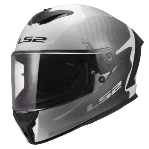 LS2 FF820 RAPID III FLOW WHITE GREY M