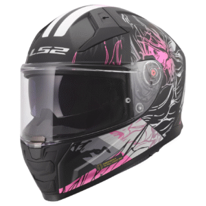 LS2 FF811 VECTOR II DARFLO BLACK PINK-06 XXL