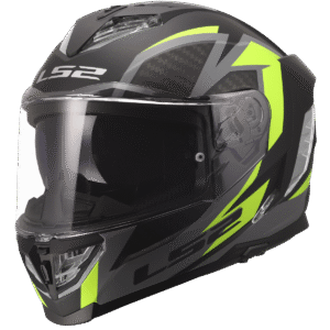 LS2 FF818 STORM III DYNAMO BLACK H-V YELLOW M