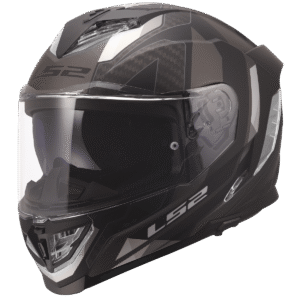 LS2 FF818 STORM III SPORTY BLACK GREY XXL