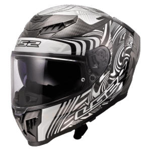 LS2 FF807 DRAGON ENTHUM SILVER M