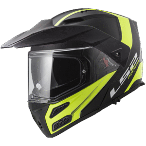 LS2 FF324 METRO EVO RAPID Matt Black Gloss Yellow, FOG FIGHTER (PINLOCK) XXS