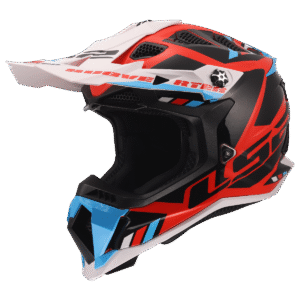 LS2 MX700 SUBVERTER STOMP WHITE BLUE RED-06 3XL