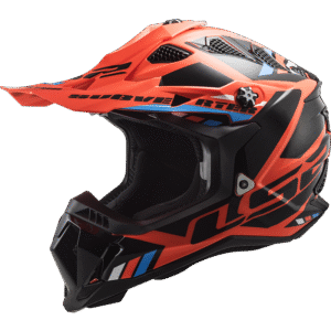 LS2 MX700 SUBVERTER STOMP FLUO ORANGE BLACK-06 3XL
