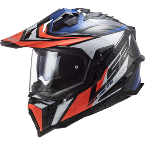 LS2 MX701 EXPLORER C FOCUS G.BLUE WHITE RED L