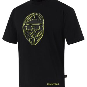 Finntrail T-shirt Helmet BlackYellow L