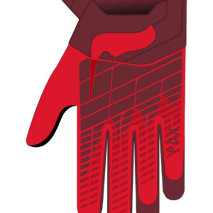 FOX 360 Glove - L, Fluo RED MX24