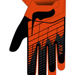 FOX 360 Glove - L, Fluo Orange MX24