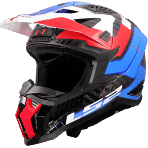 LS2 MX703 X-FORCE GALUO WHITE RED BLUE-06 L