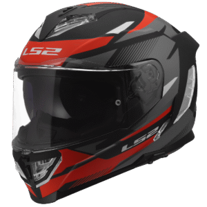 LS2 FF818 STORM III KOMAI BLACK RED S