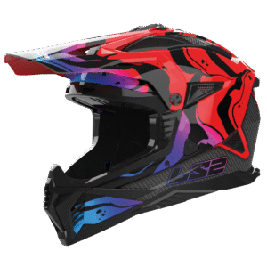 LS2 MX708 FAST II WASH RED-06 XS
